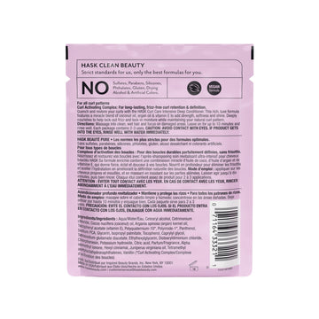 Textura lujosa de la crema acondicionadora HASK Curl Care