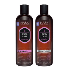 HASK champú para rizos con coco y argán, definición suave.