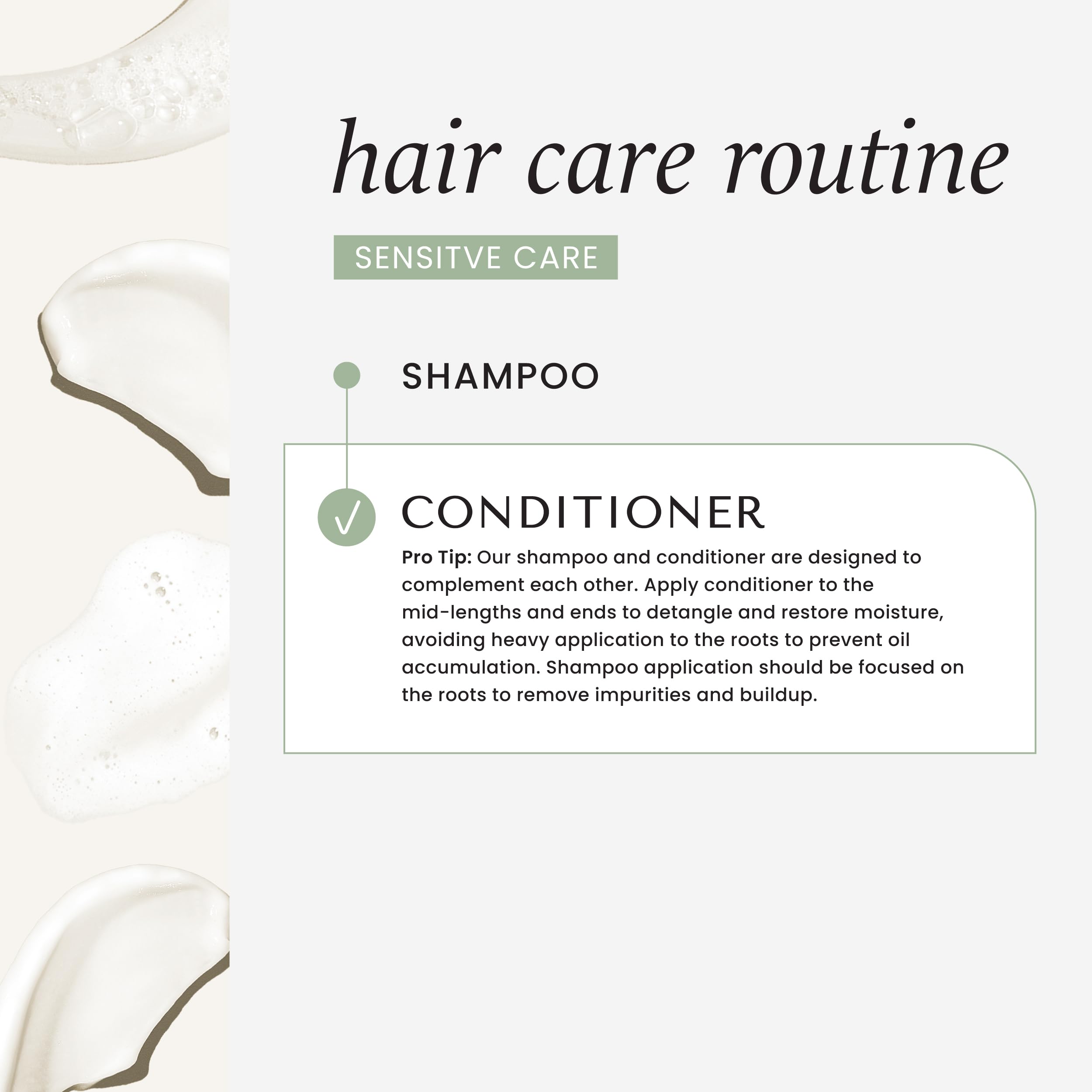Ingredientes de avena y provitamina B5 en HASK, hidratación suave para el cabello.