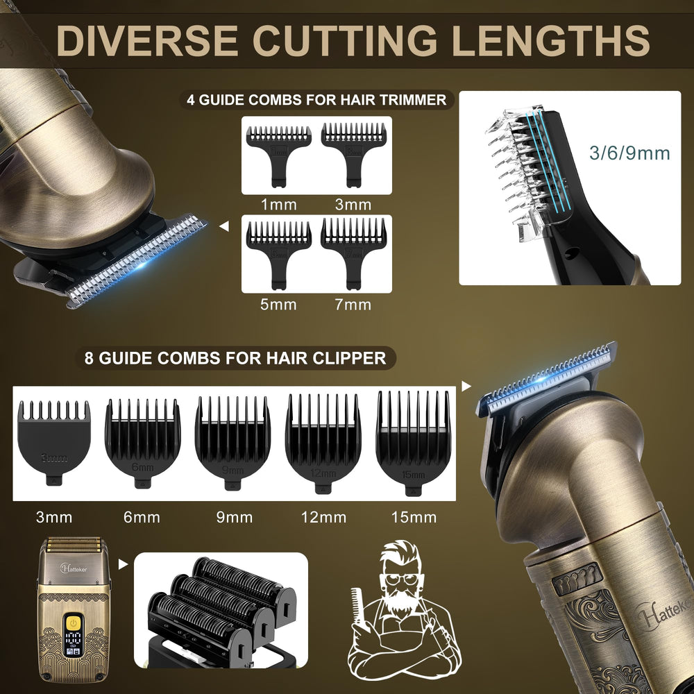 Hatteker: accesorio para barba para definir líneas con precisión.