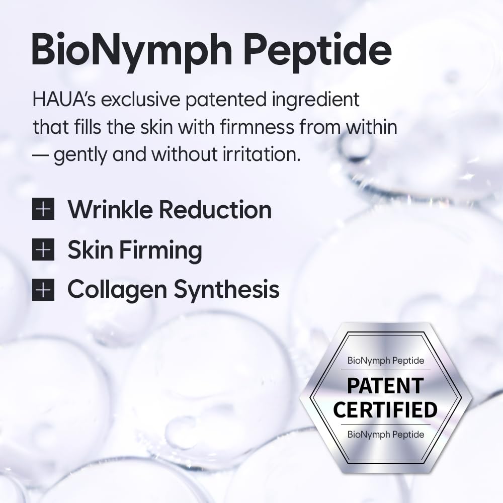 HAUA Bionymph Serum aplicado en la mano para uso diario.