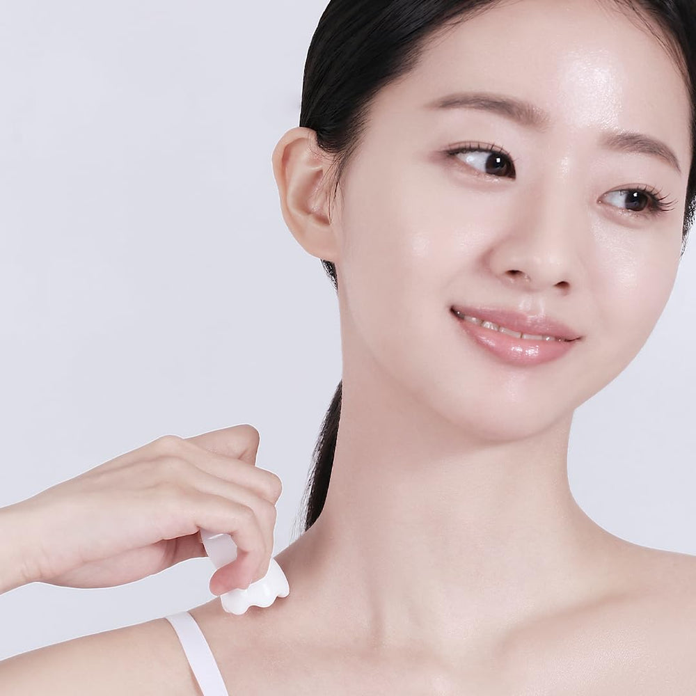 HAUA Ring Gua Sha ligero, ideal para viajar y usar en cualquier lugar.