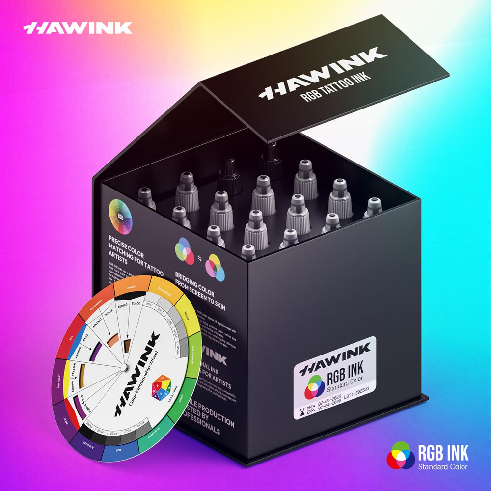 HAWINK solución de mezcla de dos colores para tonos personalizados.
