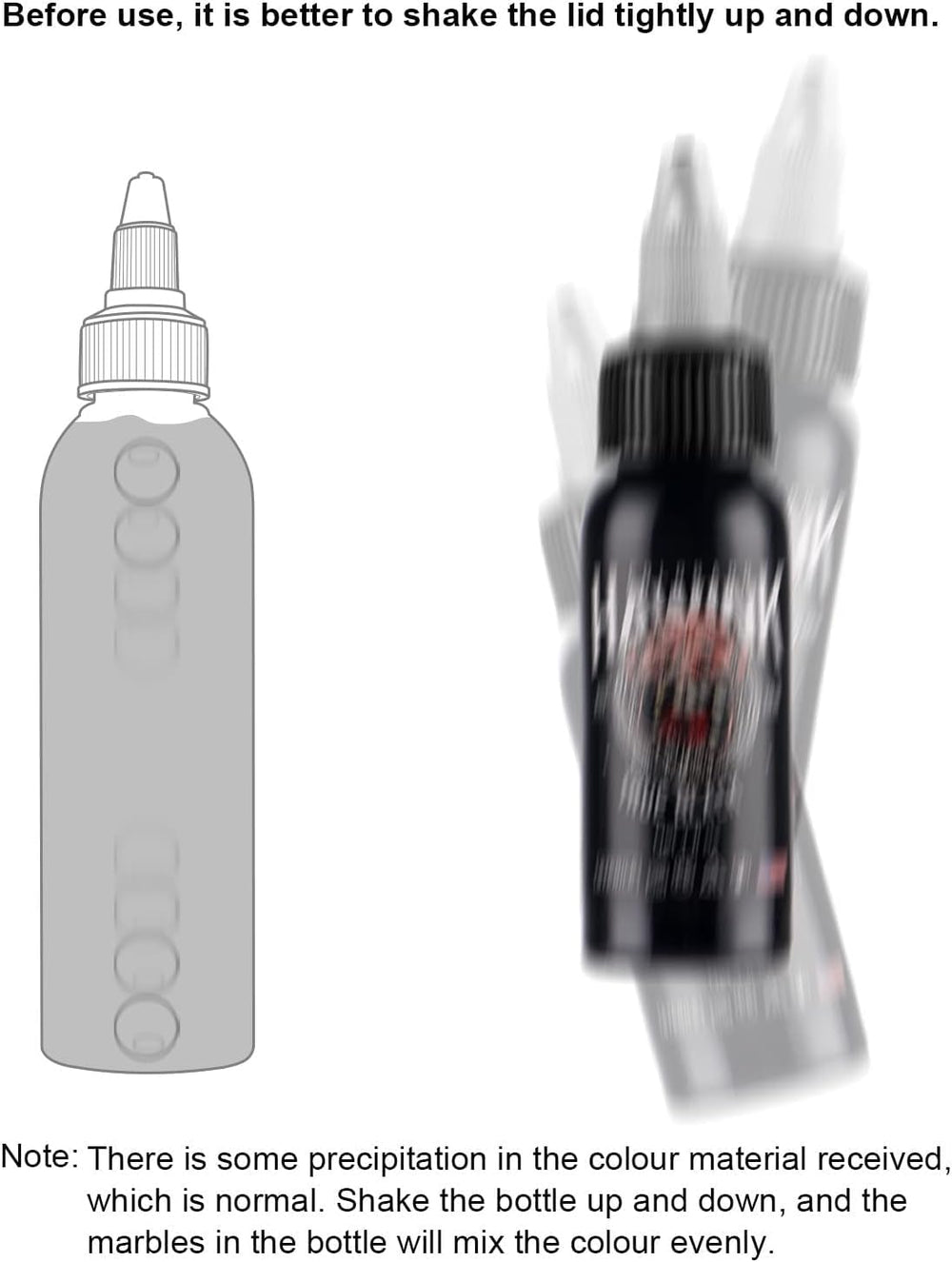 Flacon Hawink de 15 ml, encre pour lignes nettes et dégradés