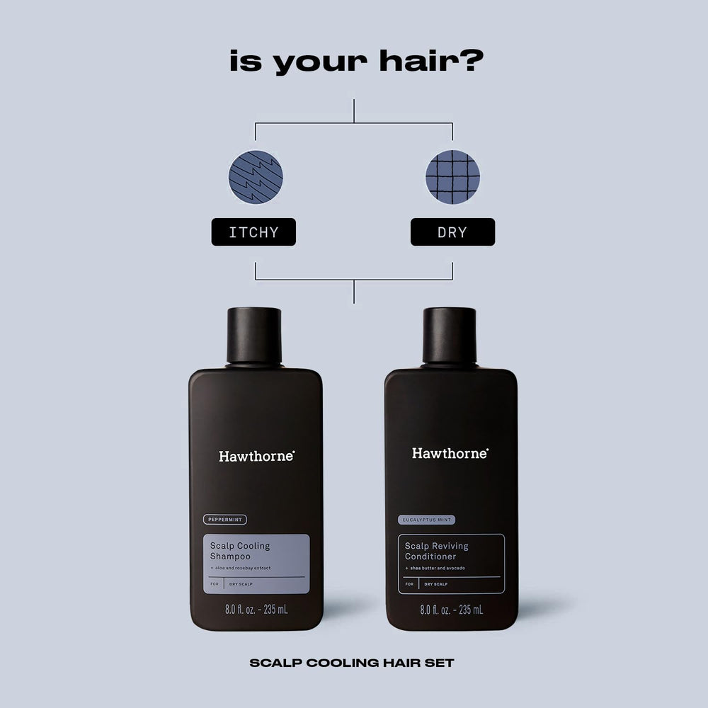 Hawthorne acondicionador revitalizante de 8oz para cabello suave y manejable.