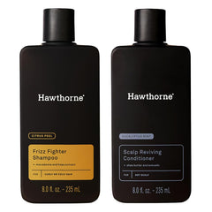 Hawthorne Ultra Nourishing Shampoo bottle demonstrates deep moisture for curls