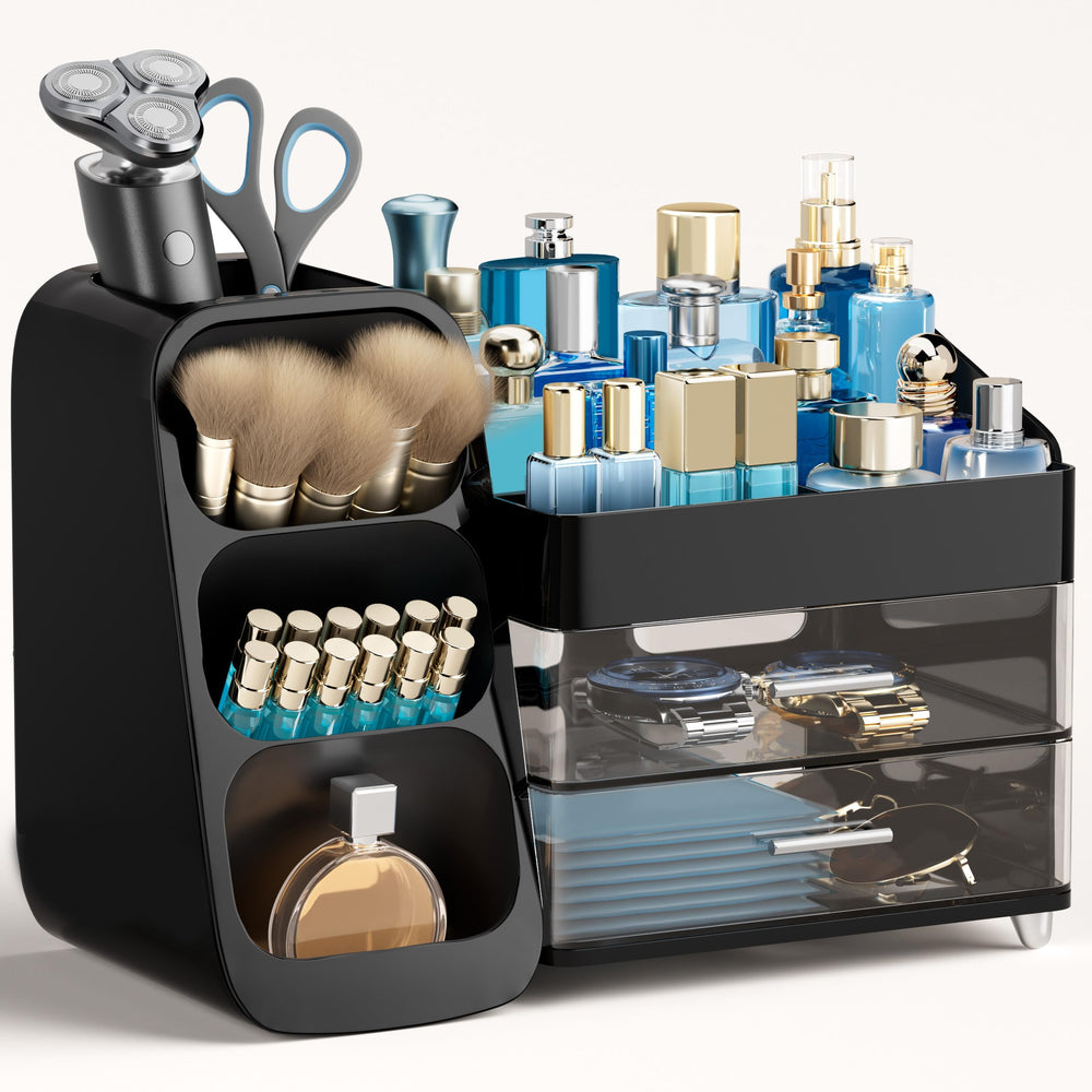 HBlife organizador de maquillaje con gran capacidad para ordenar productos