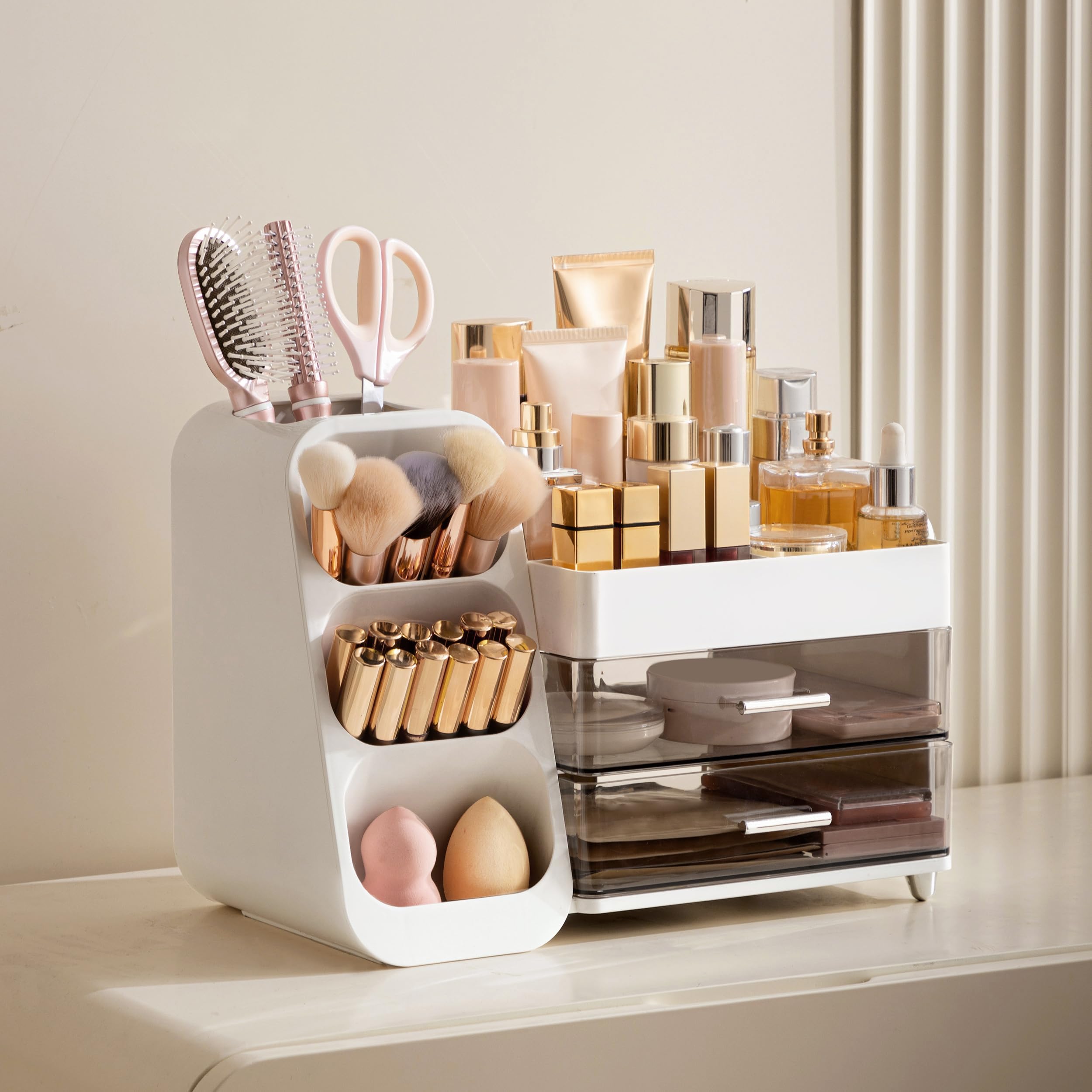 HBlife organizador fácil de limpiar para baño o tocador.