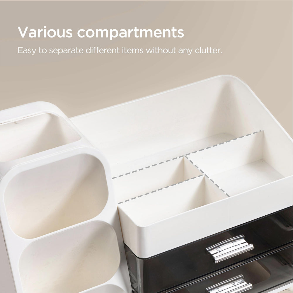 HBlife organizador con ranuras para brochas, acceso rápido y orden.