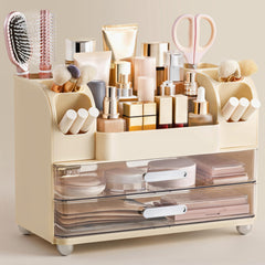 HBlife organizador de maquillaje para vanity con gran capacidad.