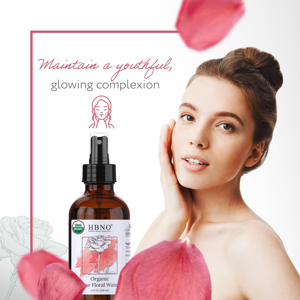 HBNO rosas orgánicas: producto orgánico certificado para rutina diaria