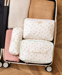 HBselect bolsa maquillaje acolchada pequeña, perfecta como estuche de mano.