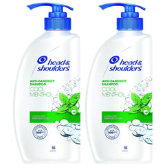 Head & Shoulders antipelliculaire menthol – bouteille-pompe 22oz, fraîcheur durable.
