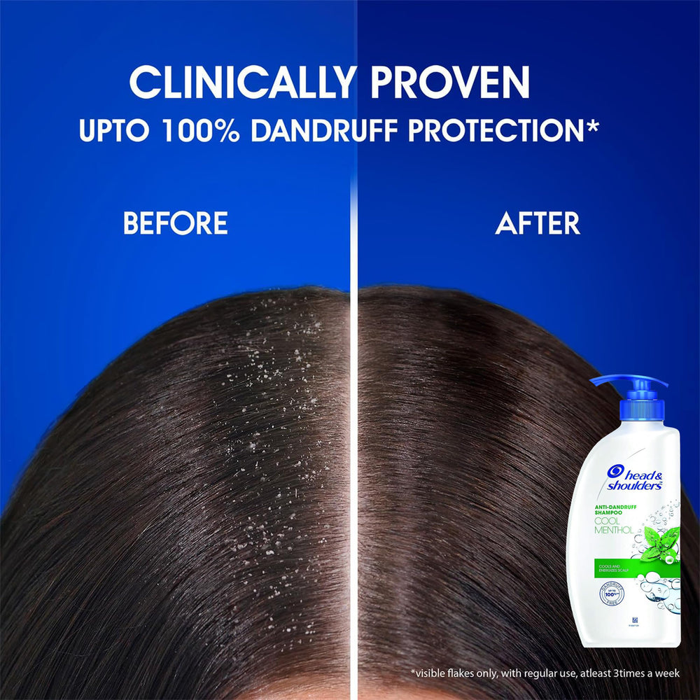 Head & Shoulders effet purifiant et sensation de propreté durable.