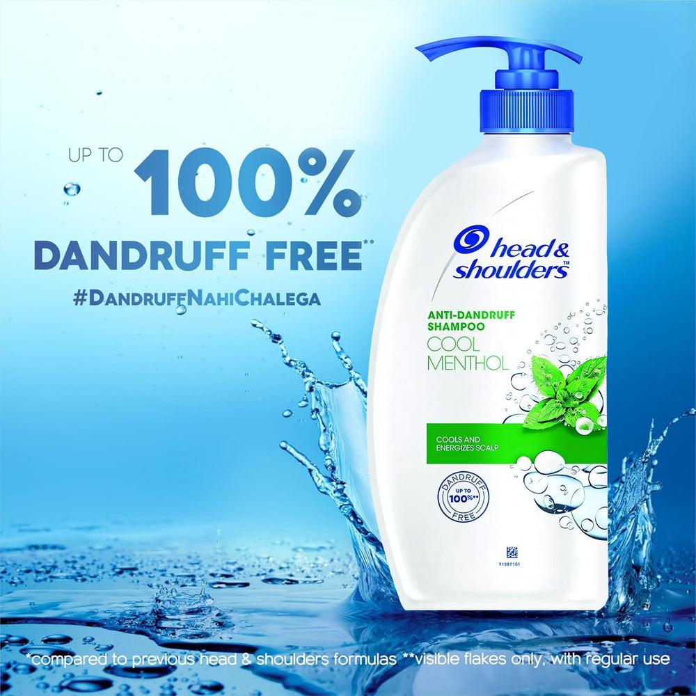 Head & Shoulders nettoyage en profondeur avec menthol pour cuir chevelu clair.