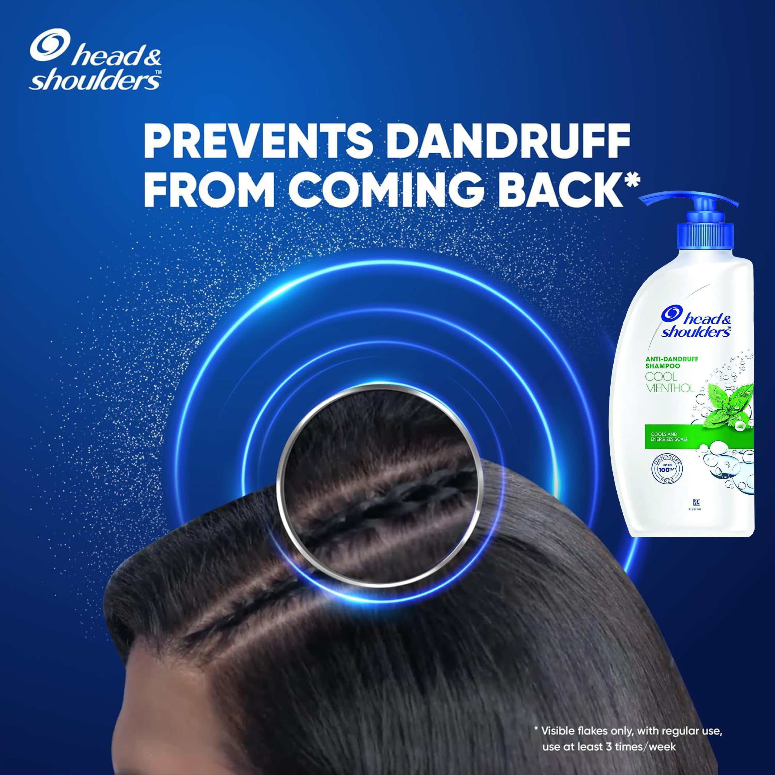 Head & Shoulders convient à tous types de cheveux pour un usage quotidien.