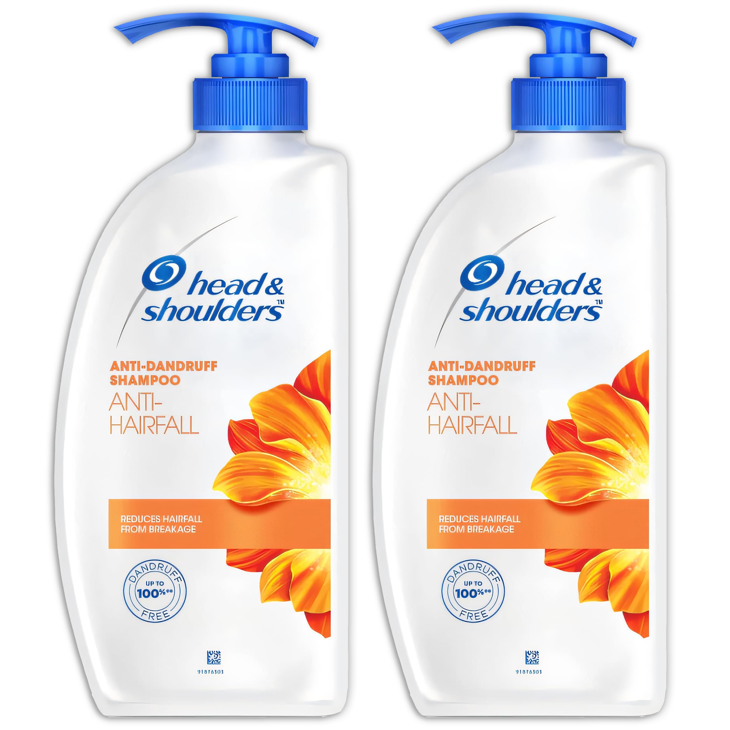 Head & Shoulders champú anticaspa en botella de 22 oz para control diario.