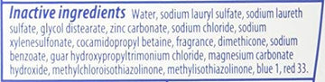 Head & Shoulders Classic Clean, detalle de etiqueta, hidrata el cuero cabelludo y deja el cabello suave.