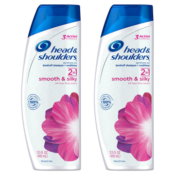 Head & Shoulders champú y acondicionador 2 en 1 para cabello suave y sin caspa
