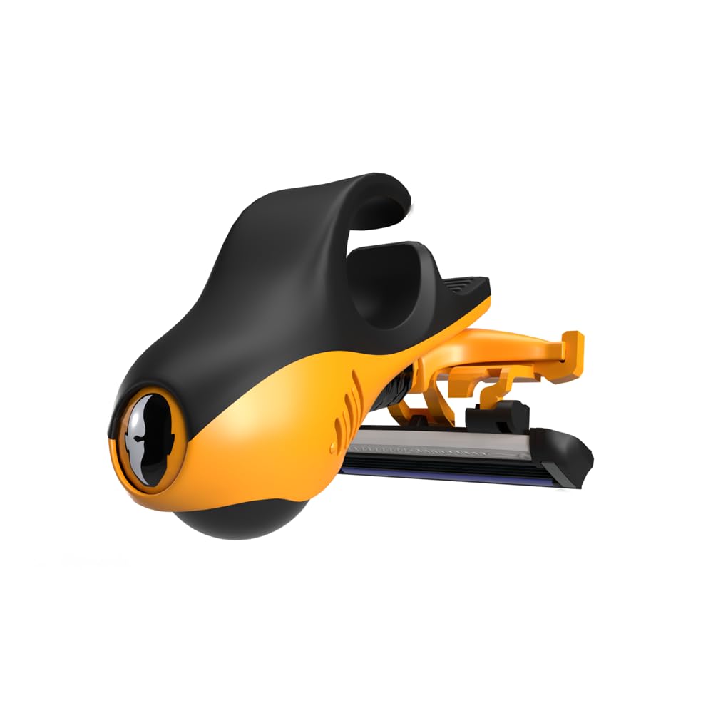 HeadBlade diseño delgado facilita maniobras alrededor de las orejas con control.