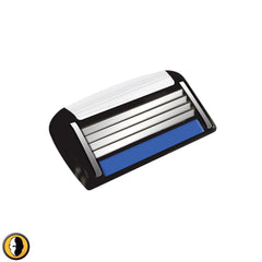 Afeitado corporal eficiente con HeadBlade HB4 en piel sensible.