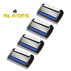 Afeitado facial suave con HeadBlade HB4 para un resultado cómodo.