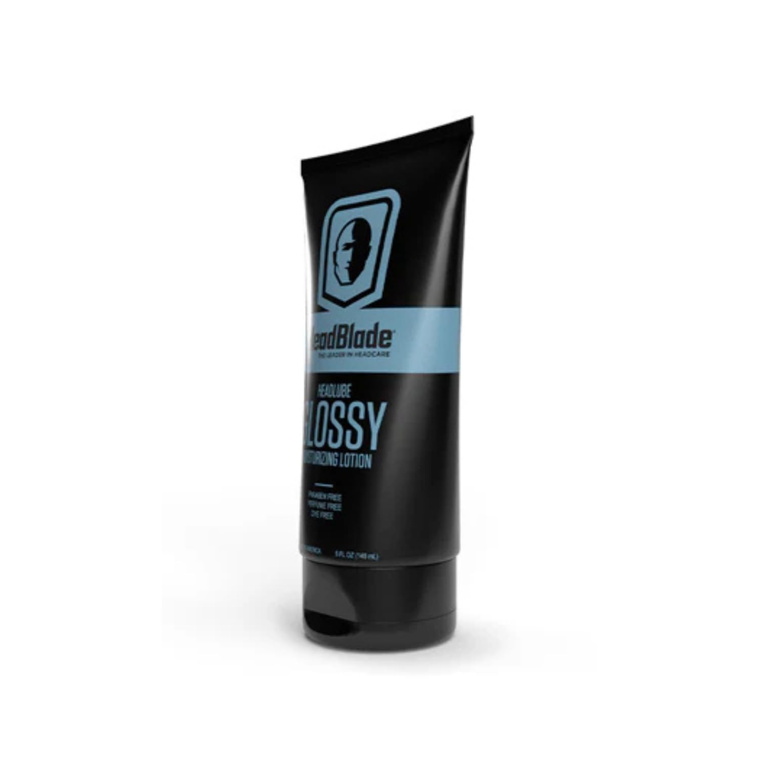 Aplicación suave de HeadLube Glossy sobre el cuero cabelludo para hidratación rápida.