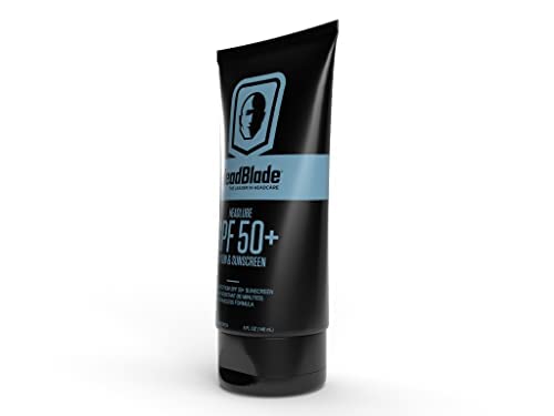 HeadBlade HeadLube SPF50: aplicación en la cabeza para protección durante actividades al aire libre.