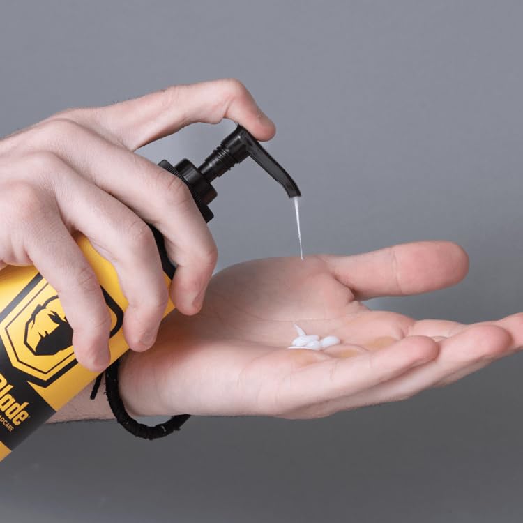 HeadBlade HeadSlick cuidado para piel sensible con fórmula suave.