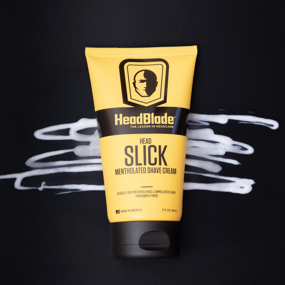 HeadBlade HeadSlick empaque-5oz: tamaño práctico para uso diario.