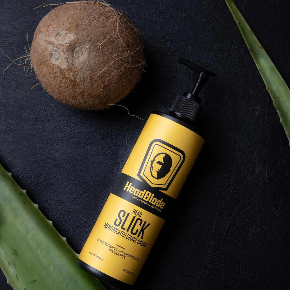 HeadBlade HeadSlick fórmula libre de crueldad, sin perfumes ni colorantes.