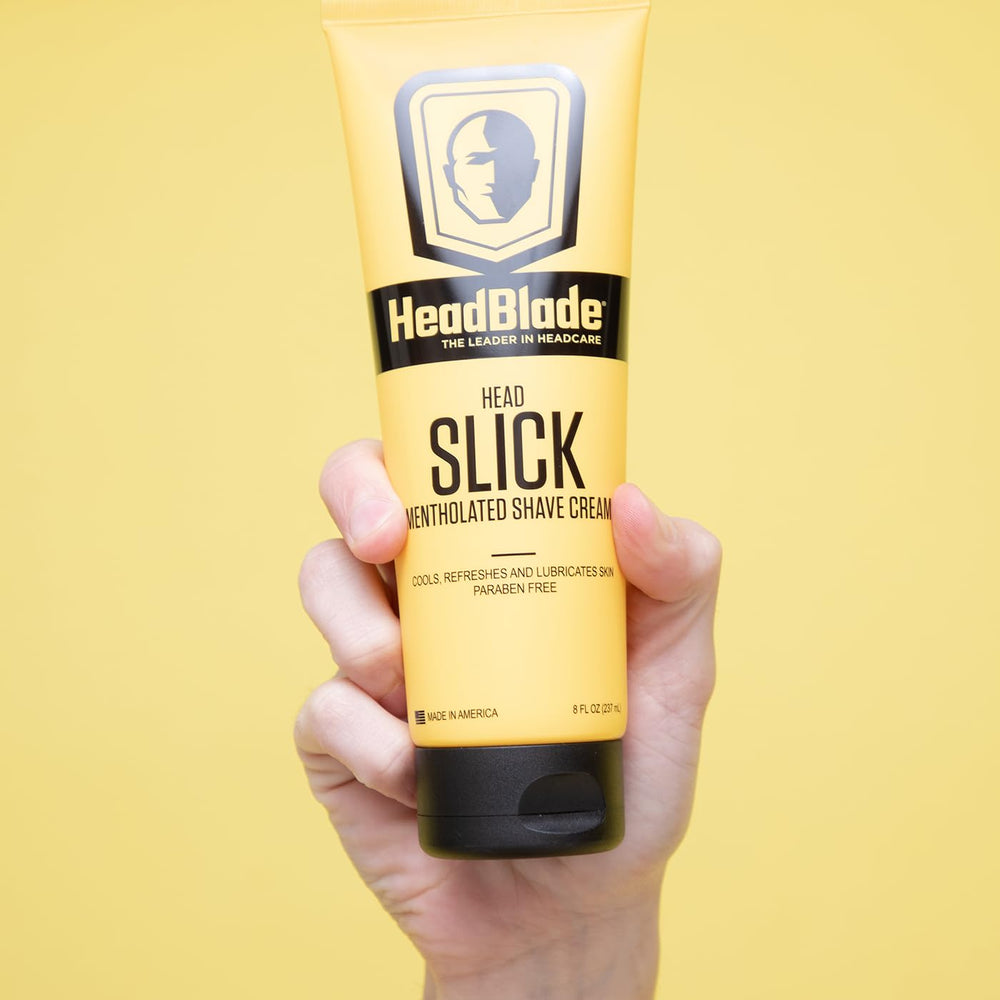 HeadBlade HeadSlick mentolado ofrece sensación refrescante tras el afeitado.
