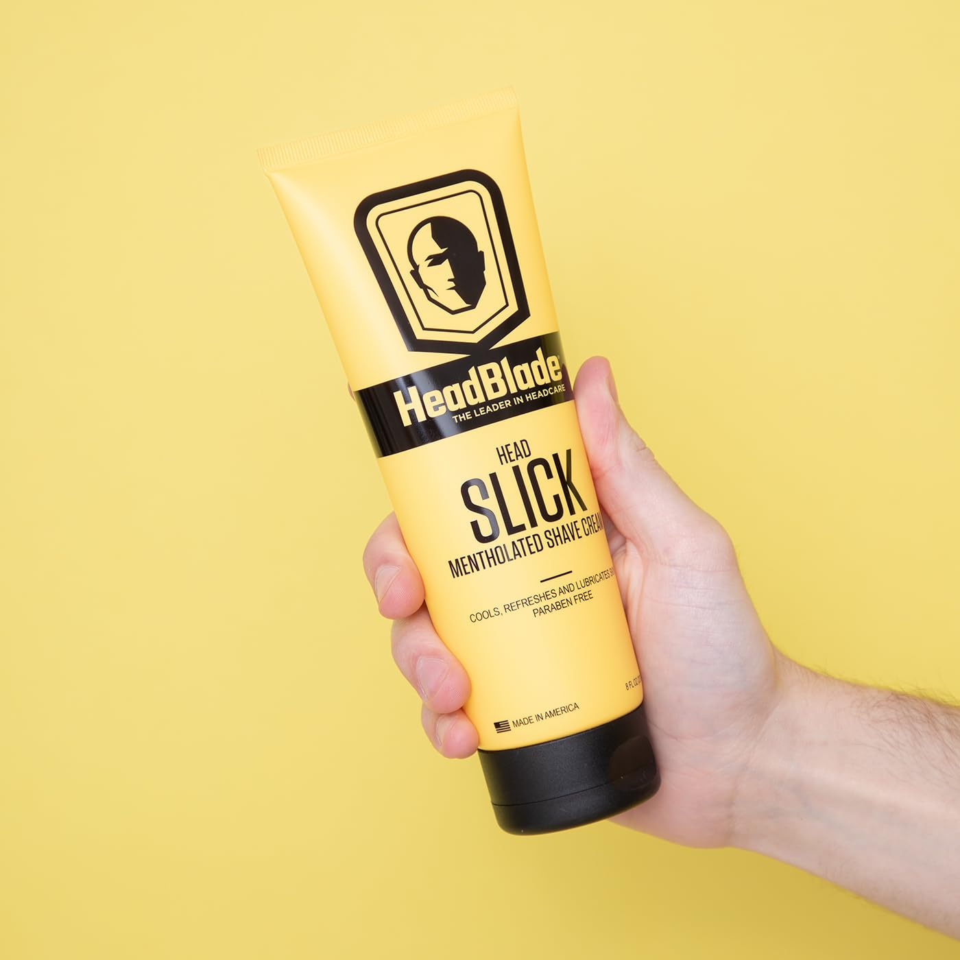 HeadBlade HeadSlick sensación-mentol-refrescante para irritación y frescura tras el afeitado.