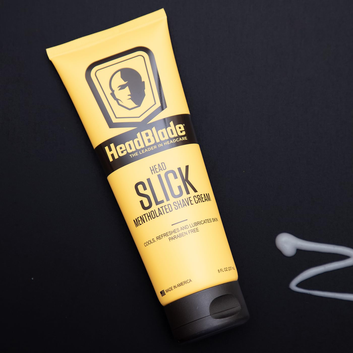 HeadBlade HeadSlick sin crueldad, formulado sin pruebas en animales.