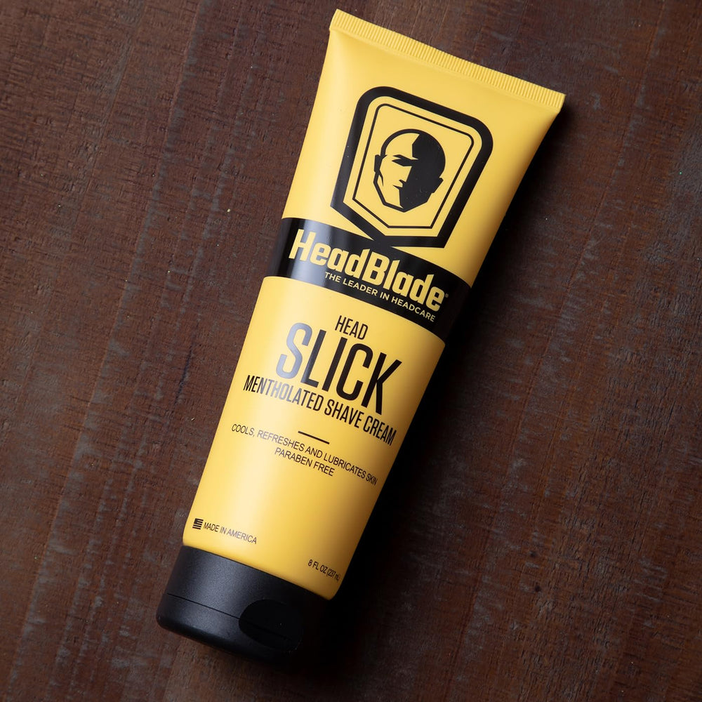 HeadBlade HeadSlick sin perfume ni colorantes para piel sensible.