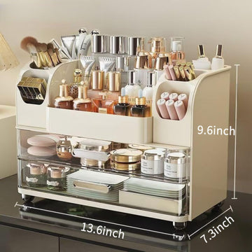 Heaime regalo de organizador de maquillaje elegante, ideal para bodas y ocasiones