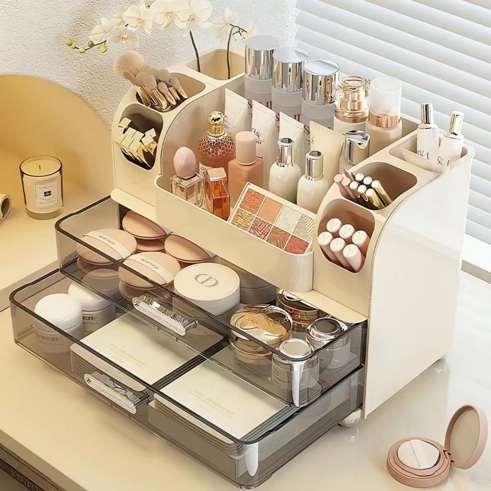 Heaime soporte para brochas y cosmeticos en baño, escritorio ordenado