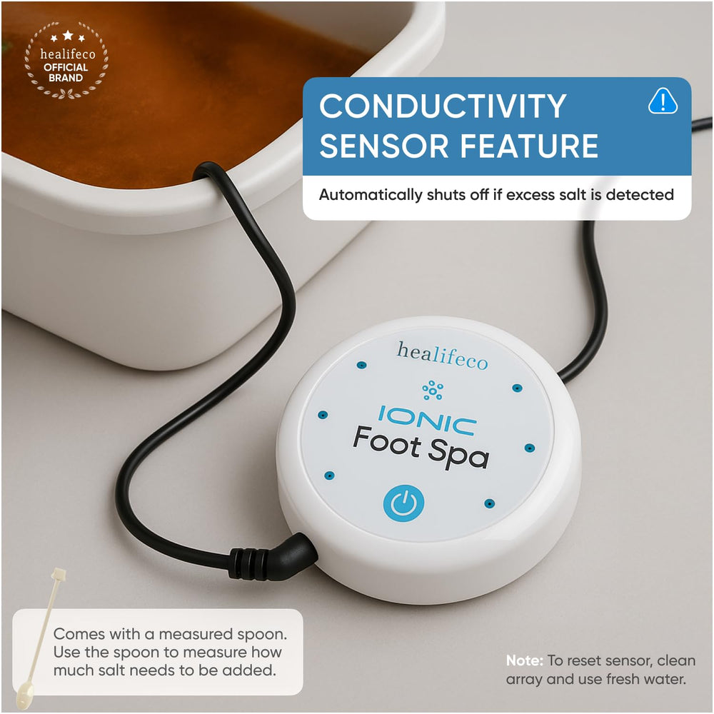 Diseño compacto del spa iónico Healifeco para espacios reducidos.