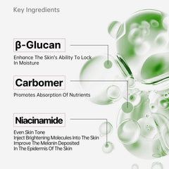 HEALOINE Extractos vegetales 6+4, cuidado calmante y no irritante.