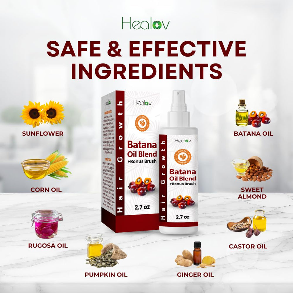Healov Aceite con ricino y calabaza, refuerza raíces.