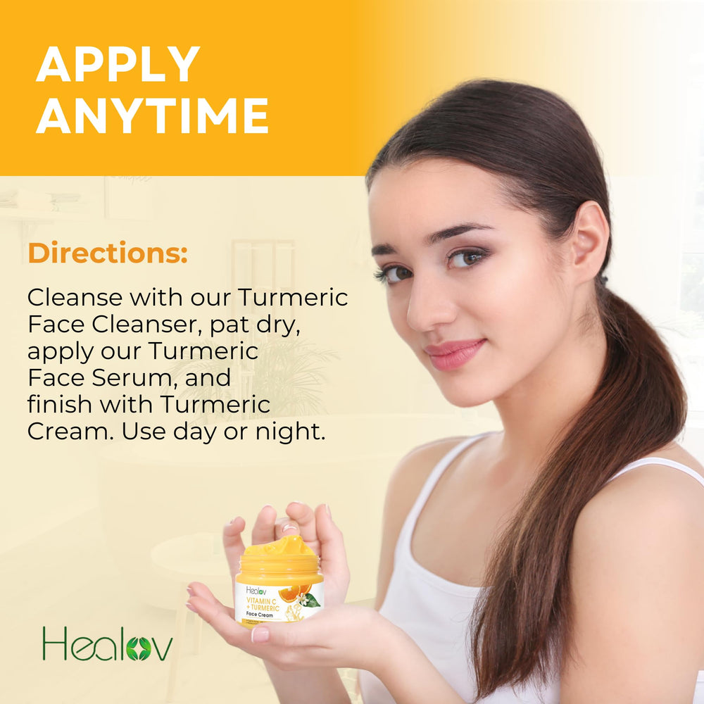 Healov crema cúrcuma ingredientes naturales: sin ftalatos para pieles sensibles.