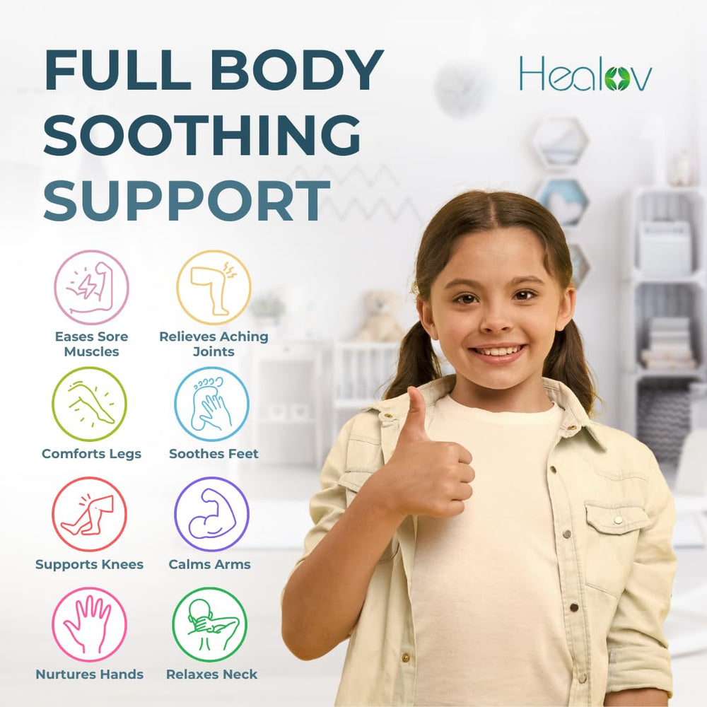 Healov loción de magnesio para niños, sueño tranquilo para apoyar la hora de dormir.