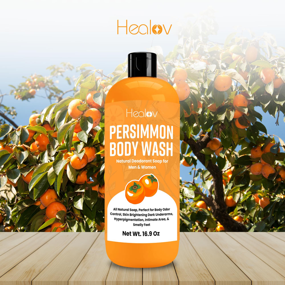Healov Persimmon Espuma Suave: burbujas ligeras que limpian sin resecar.