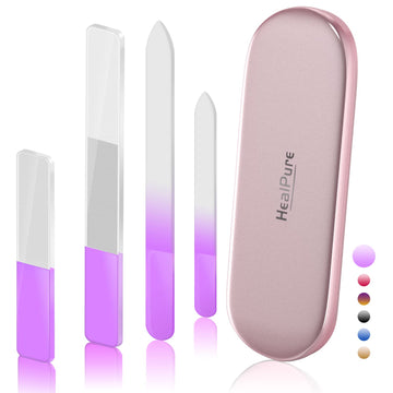HealPure: lima cristal grande buffer para uñas naturales con acabado suave