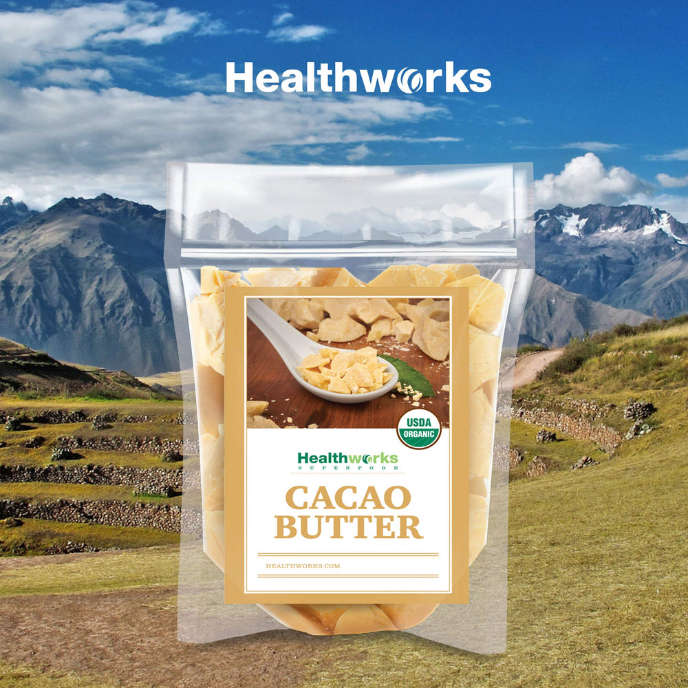 Healthworks manteca de cacao textura suave: perfecta para cocinar