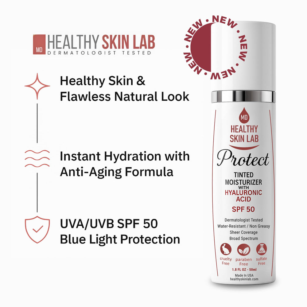 Healthy Skin Lab Protect: muestra de tono universal para acabado natural