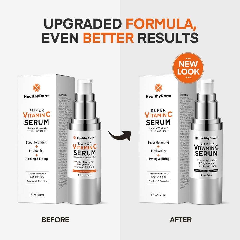 HealthyDerm sérum visage: teint plus lumineux après chaque application