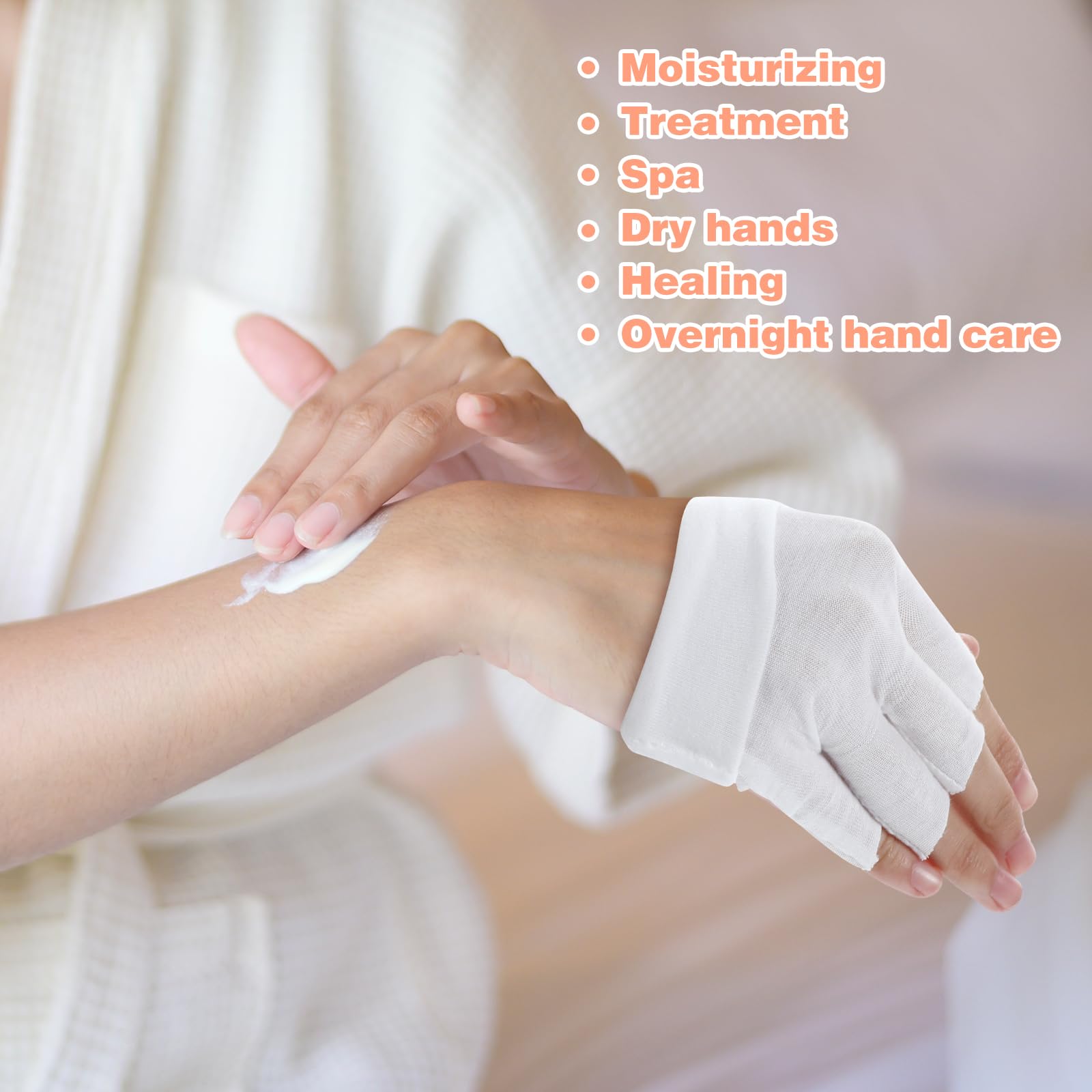 Guantes Heclia para cuidado diario de manos, confort durante tareas y actividades.