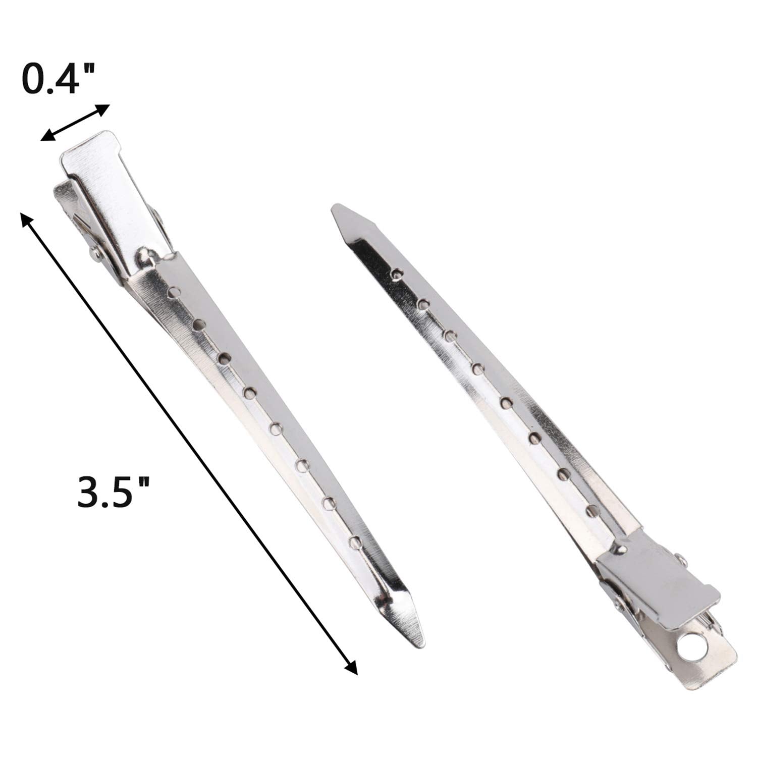 Hedume clip de pico de pato, metal resistente y 3.5 pulgadas.