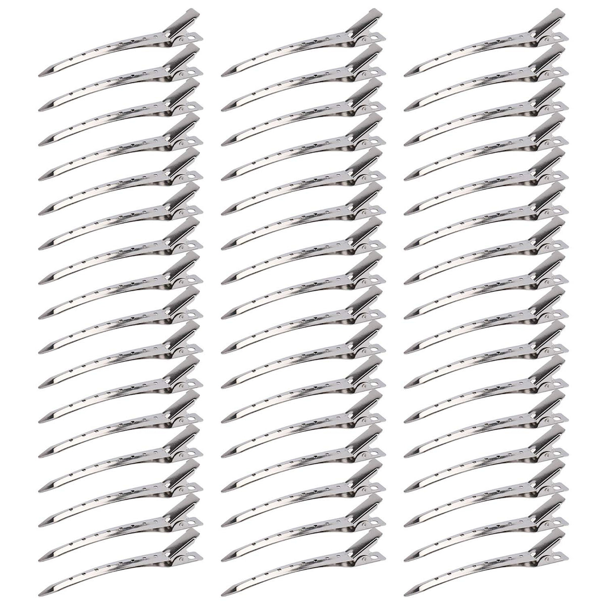 Hedume clips de pico de pato pack 200, ideales para uso diario y salón.